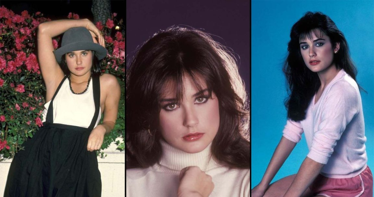 Demi Moore Young