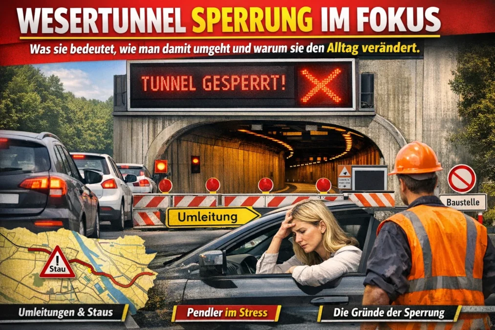 Wesertunnel Sperrung