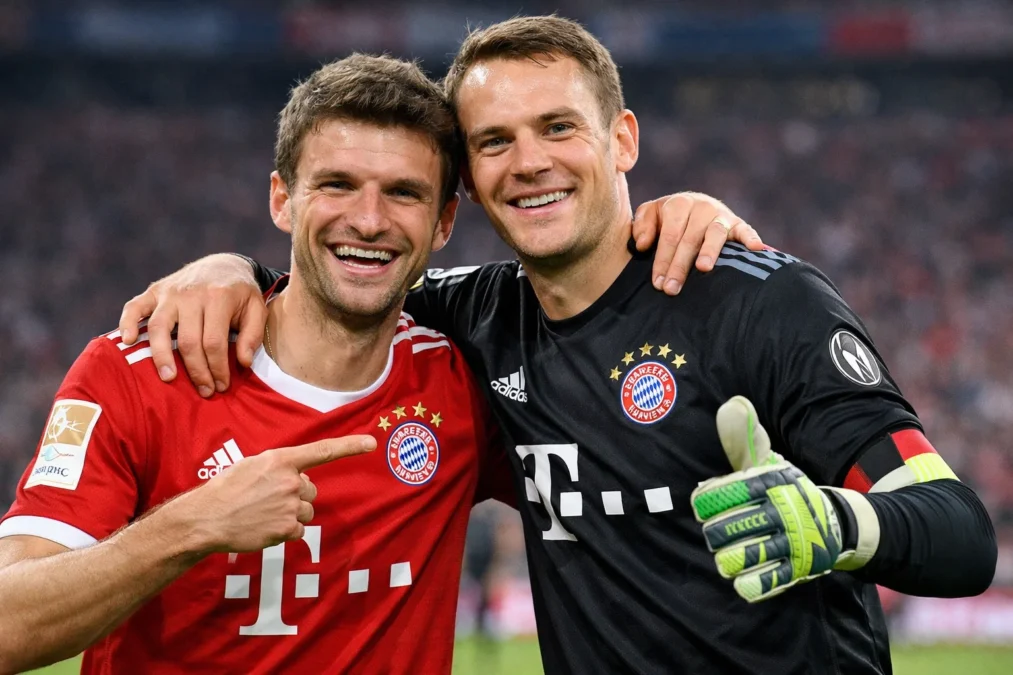 Thomas Müller & Manuel Neuer